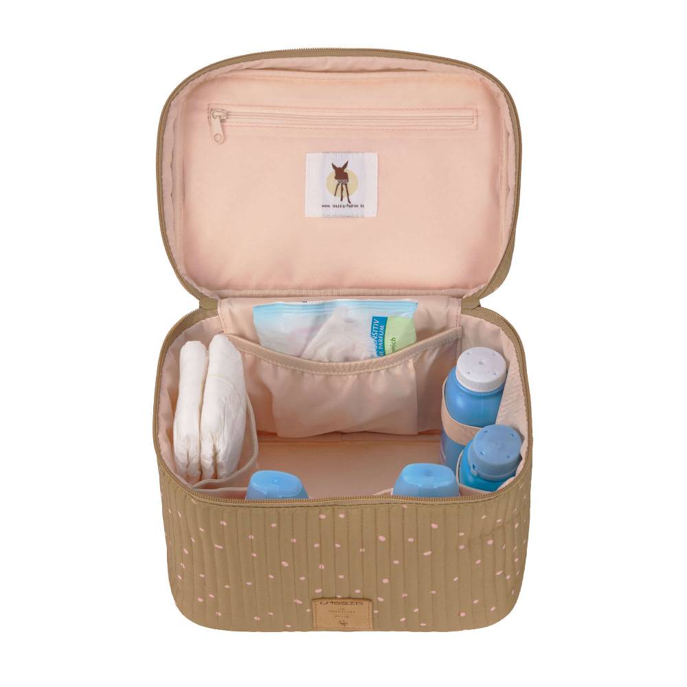 Lässig Wickeltisch Organizer - Nursery Caddy To Go, Dots Curry Muttertagsangebot