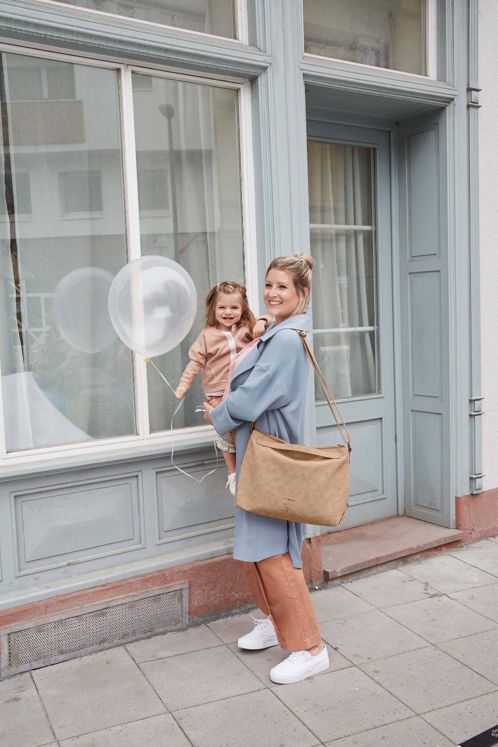 Lässig Wickeltasche - Tender Shoulder Bag, Camel Jubiläumsangebot