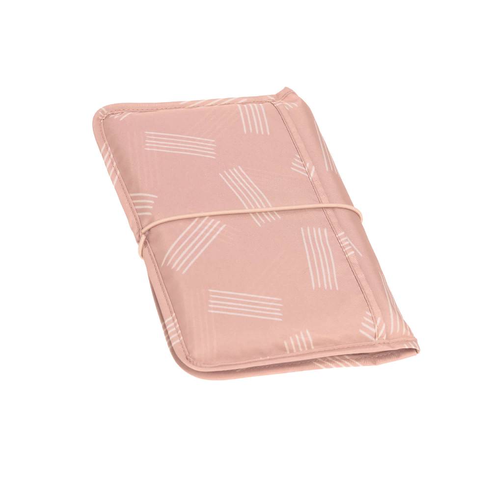 Lässig Windeltasche - Soft Stripes Rose, Rosa Lagerräumung
