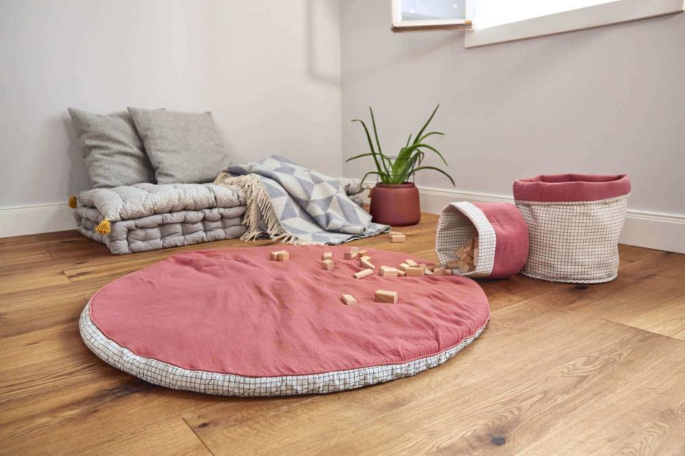 Lässig Aufbewahrungskorb (3 Stk) - Basket, Rosewood Zeitlich begrenztes Angebot