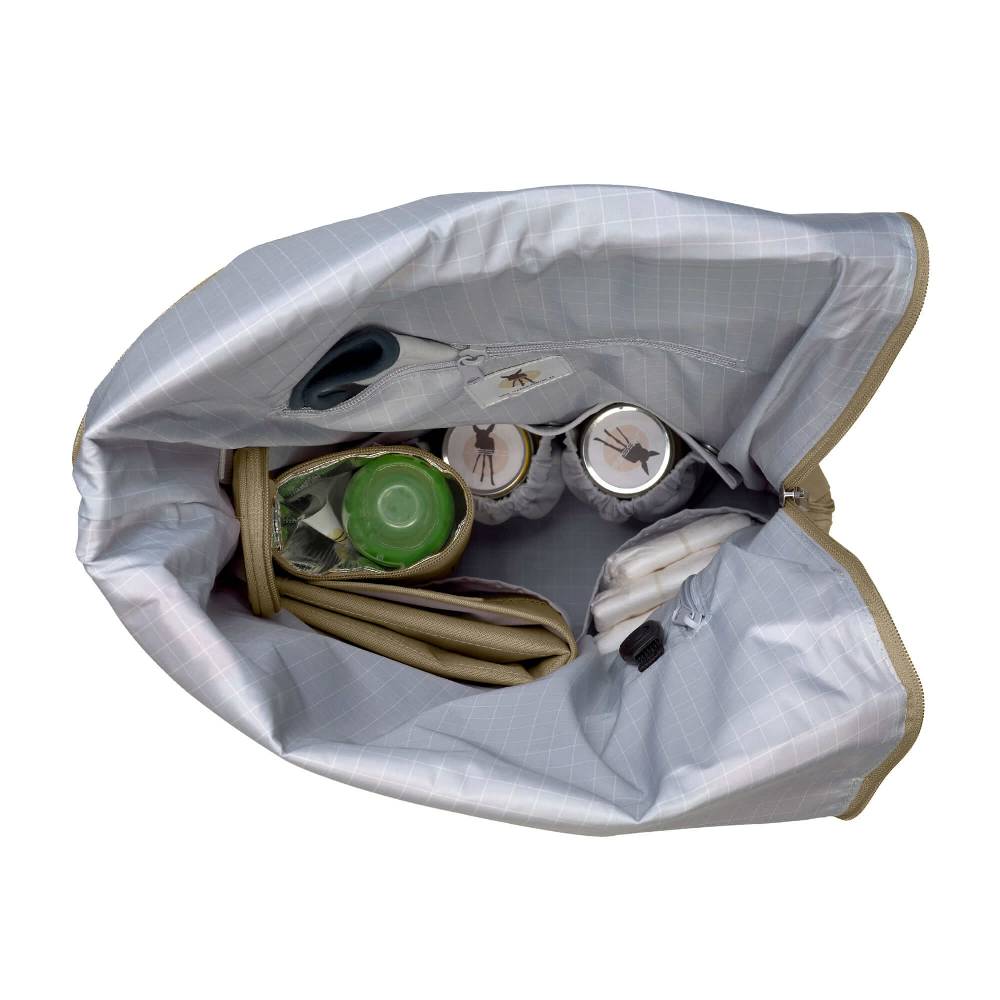 Lässig Wickelrucksack - Rolltop Backpack, Olive Große Rabatte
