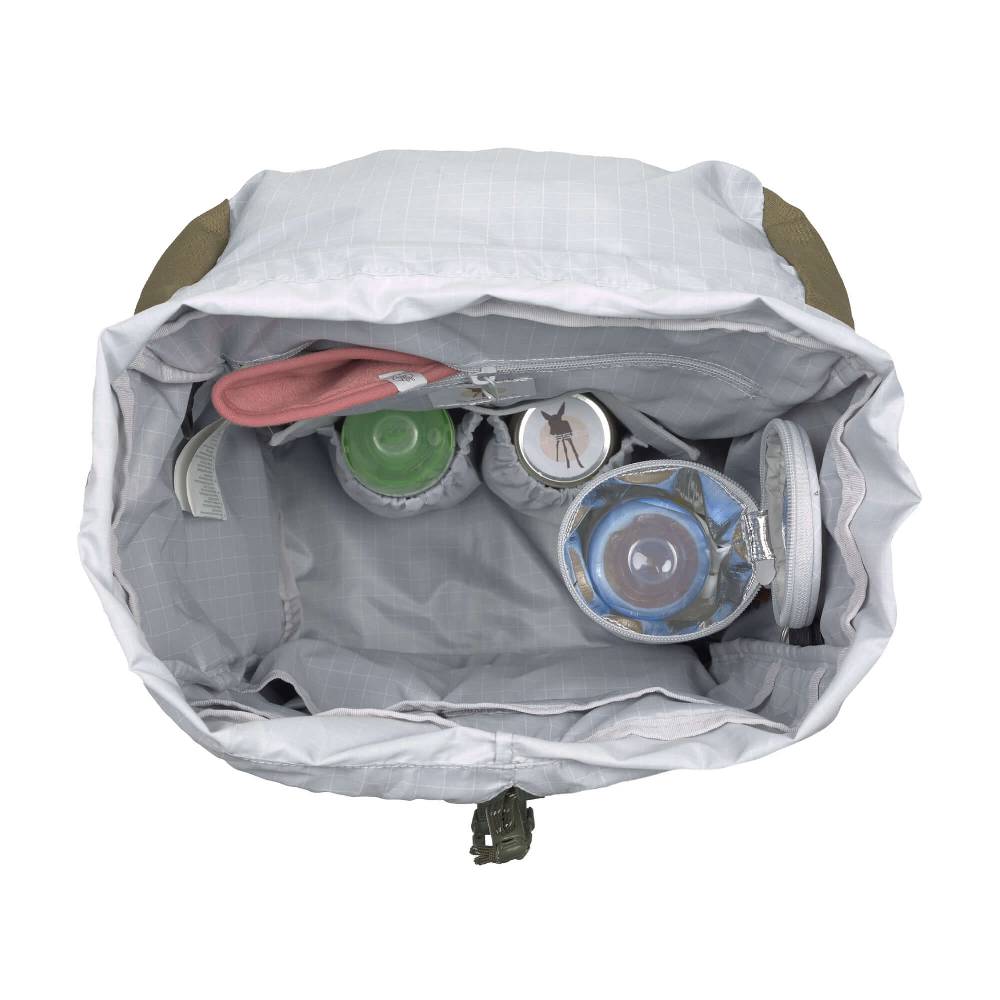 Lässig Wickelrucksack - Outdoor Backpack, Olive Riesige Ersparnisse