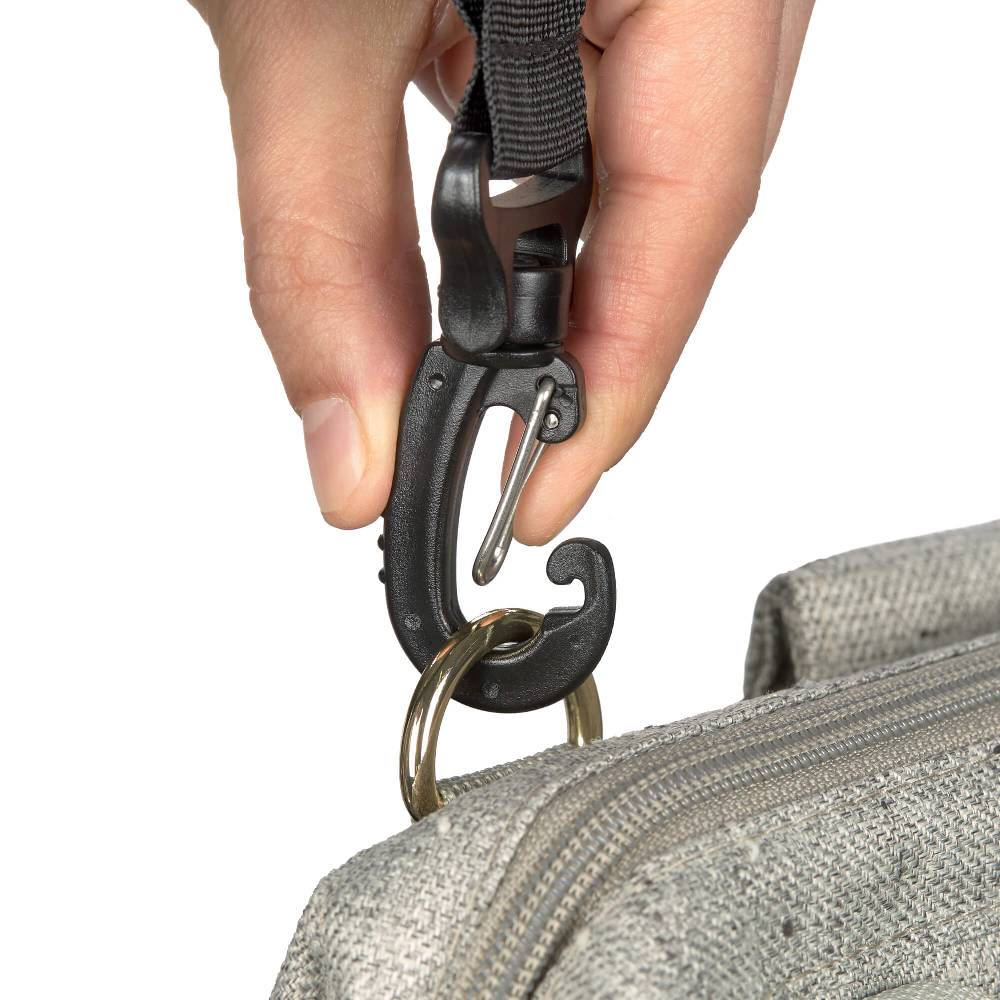 Lässig Kinderwagenhaken (2 Stk) - Stroller Hooks, black Wochenangebot