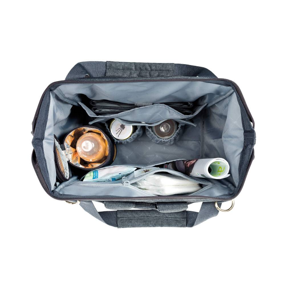 Lässig Wickelrucksack - Glam Goldie Backpack, Anthracite Bis zu 60% Rabatt