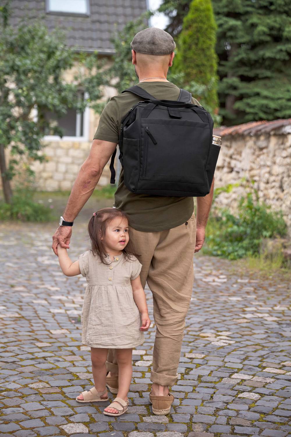 Lässig Wickelrucksack Goldie Up Green Label - Schwarz Bis zu 65% Rabatt