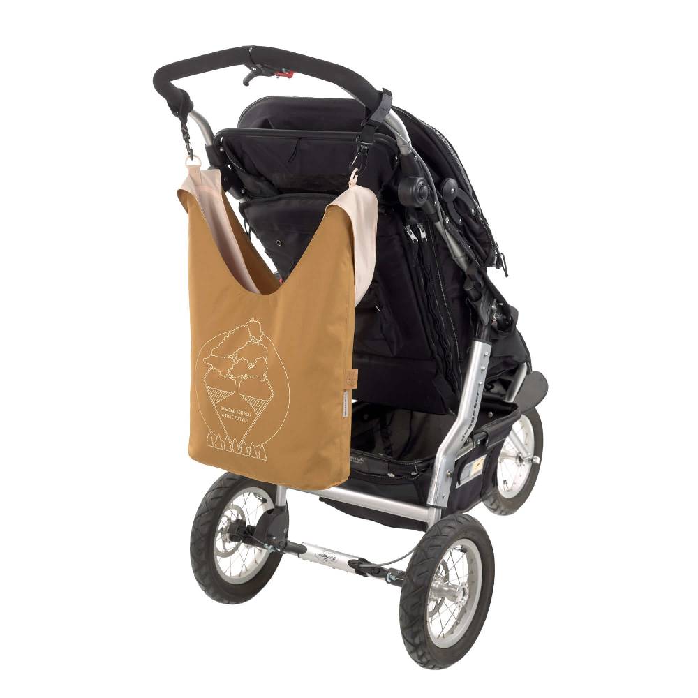 Lässig Umhängetasche - Charity Shopper Tree, Curry Discount Store für neue Produkte
