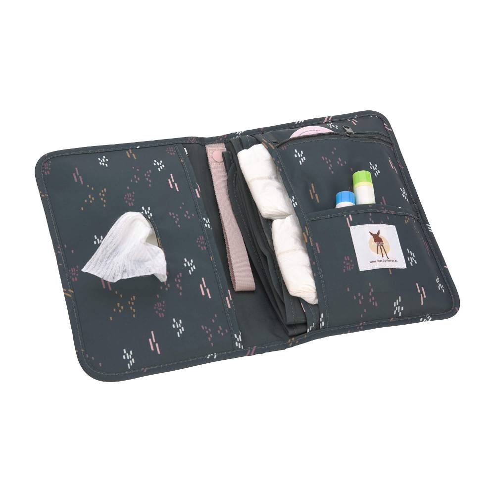 Lässig Windeltasche - Changing Pouch, Blobs Forest 50% Rabatt für begrenzte Zeit