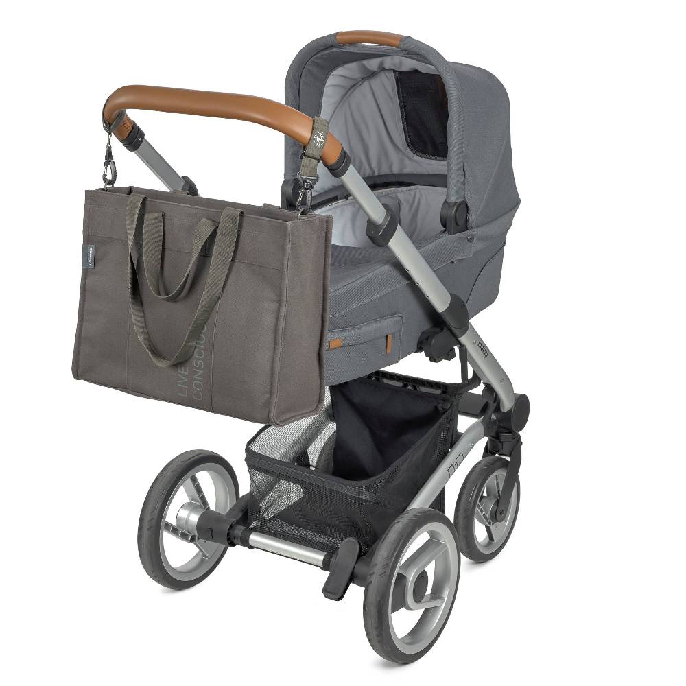 Lässig Wickeltasche - Tote Up Bag, Anthrazit Online