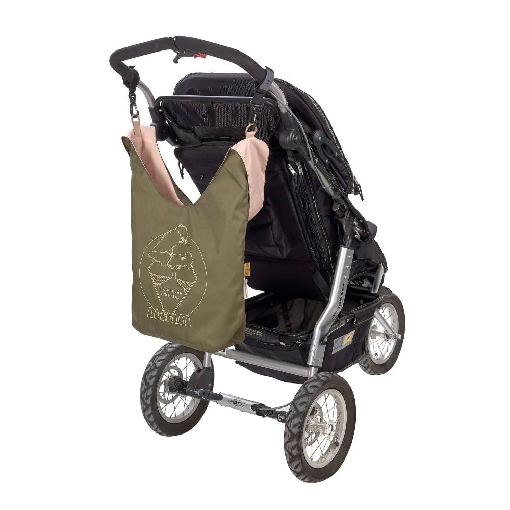 Lässig Umhängetasche - Charity Shopper Tree, Olive Outlet