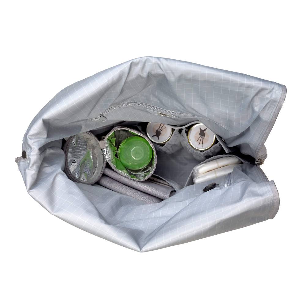 Lässig Wickelrucksack - Rolltop Backpack, Grey Auslauf