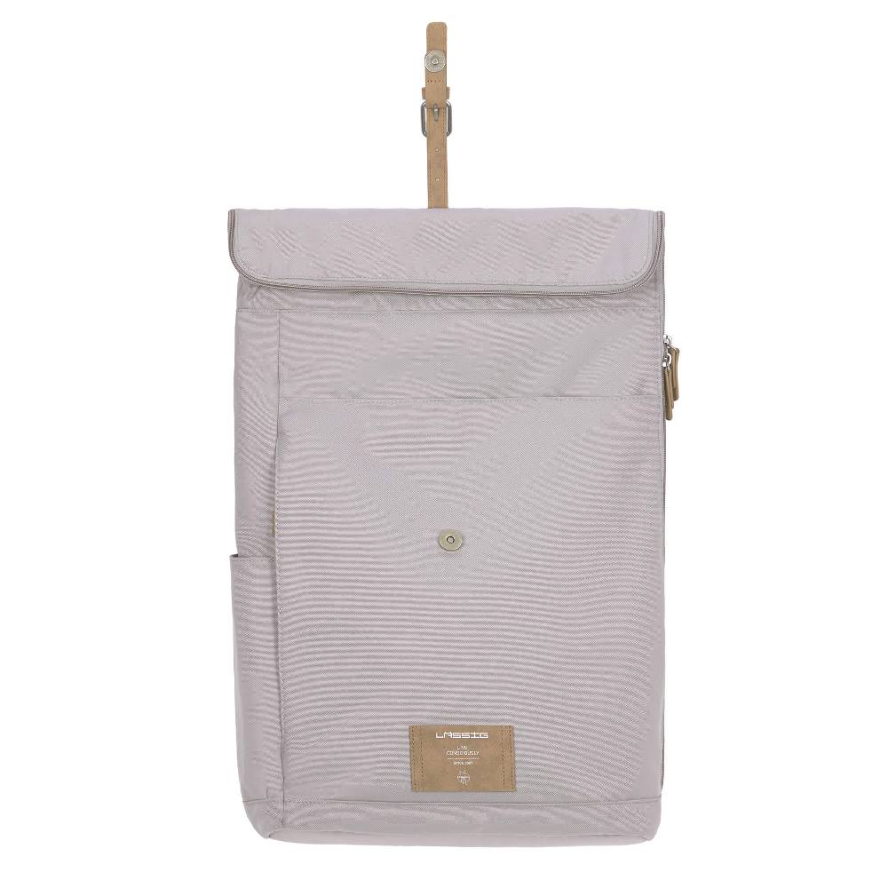 Lässig Wickelrucksack - Rolltop Backpack, Grey Auslauf