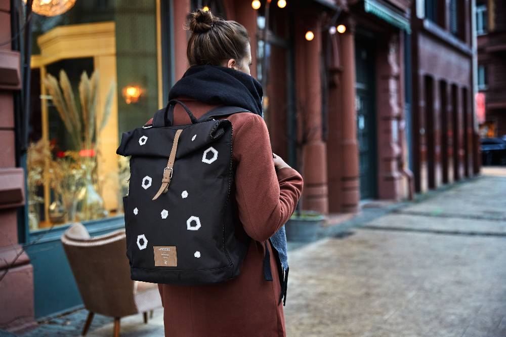Lässig Reflektierende Aufkleber - Pimp your Bag, Hexagon im Angebot