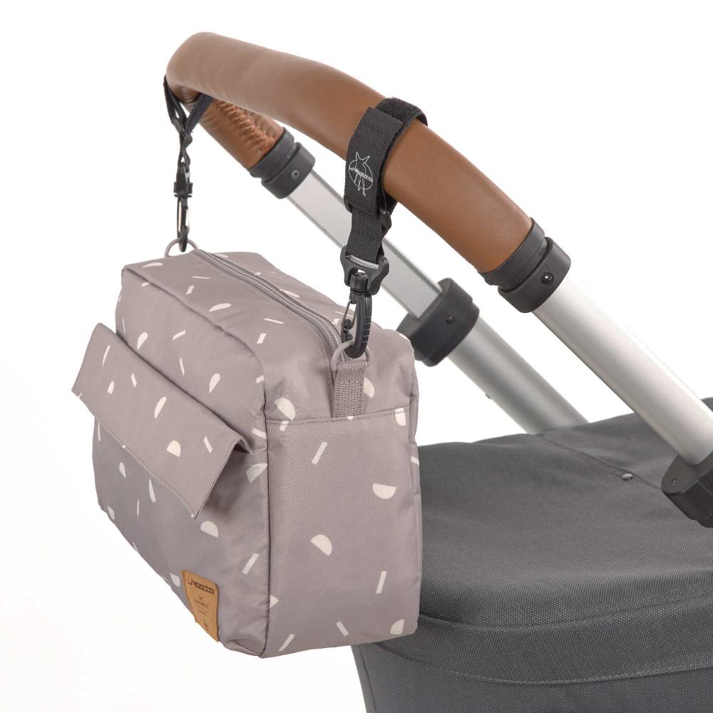 Lässig Kinderwagentasche - Blocks Taupe, Grau Meist gekauft