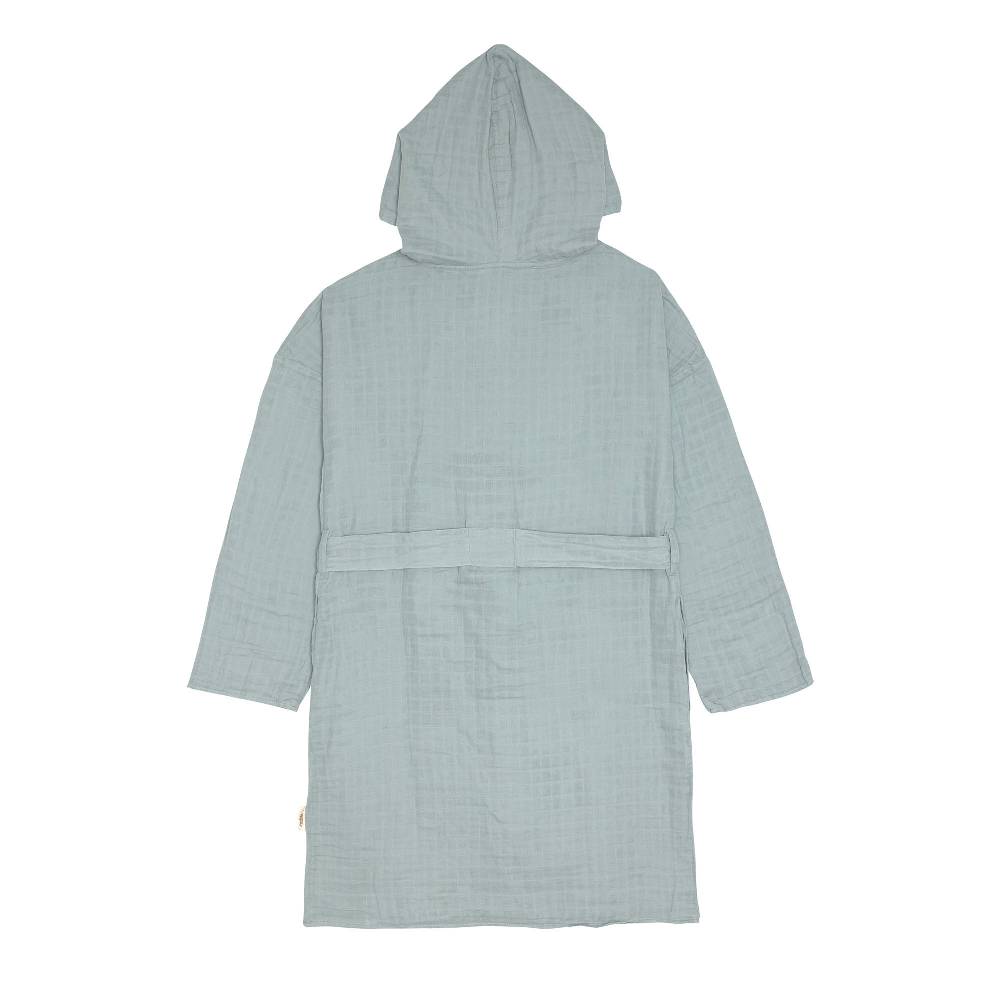 Lässig Bademante Erwachsene (Little One & Me) - Baumwolle, Hellblau Sonderangebot