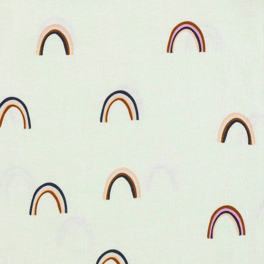 Lässig Baby Schlafoverall - Bio Baumwolle, Regenbogen, Mint Bestseller