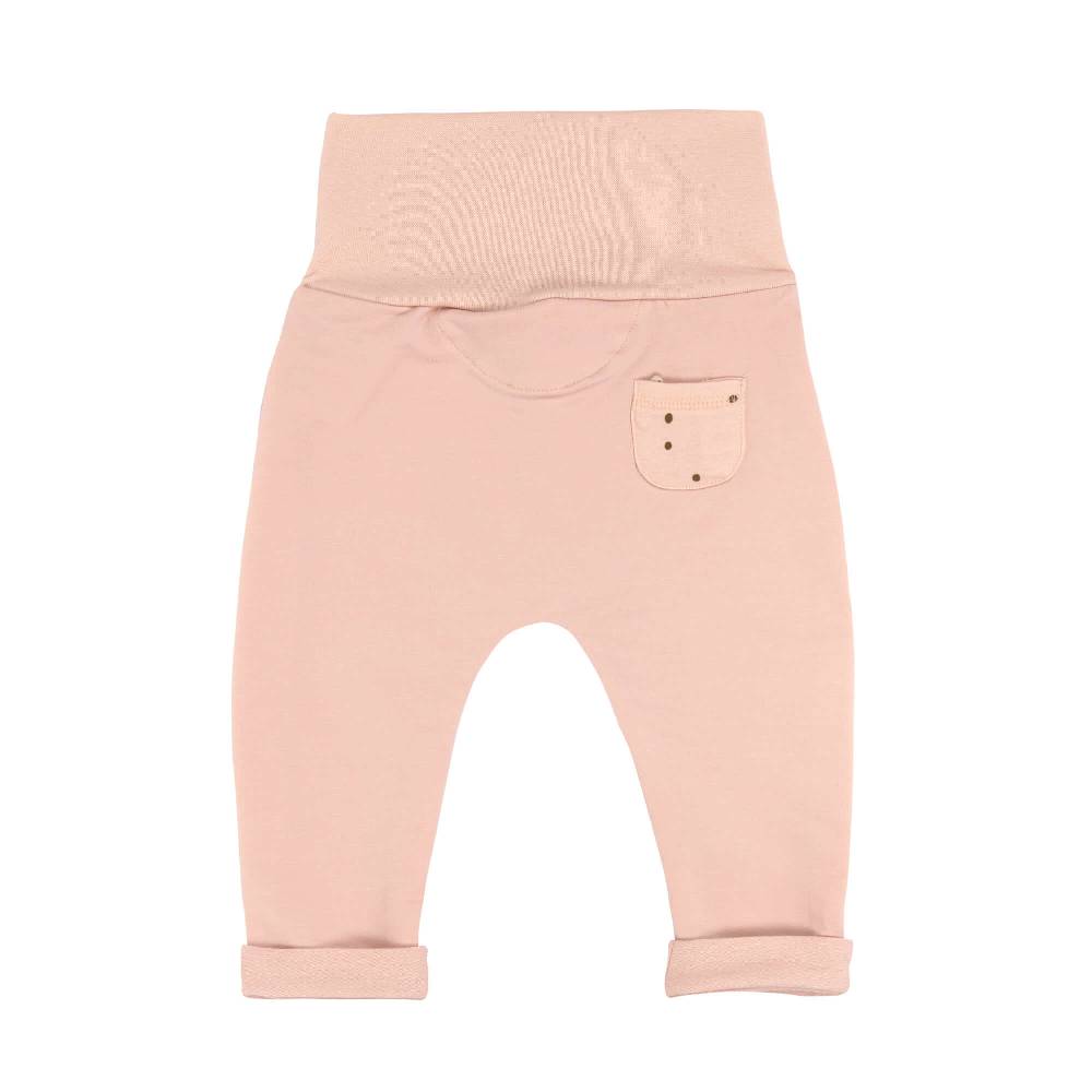 Lässig Babyhose - Bio Baumwolle, Powder Pink Saisonale Angebote
