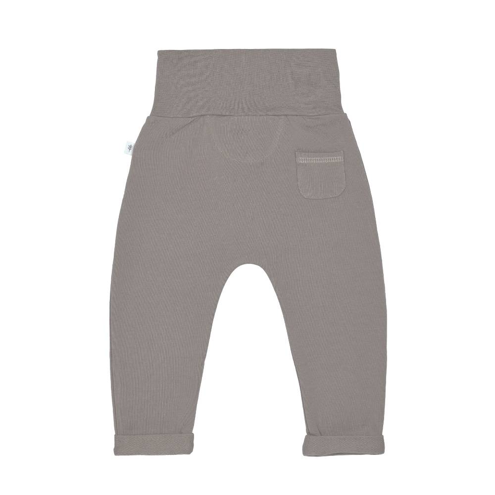 Lässig Babyhose - Bio Baumwolle, Taupe Kauf eins, bekomm eins gratis