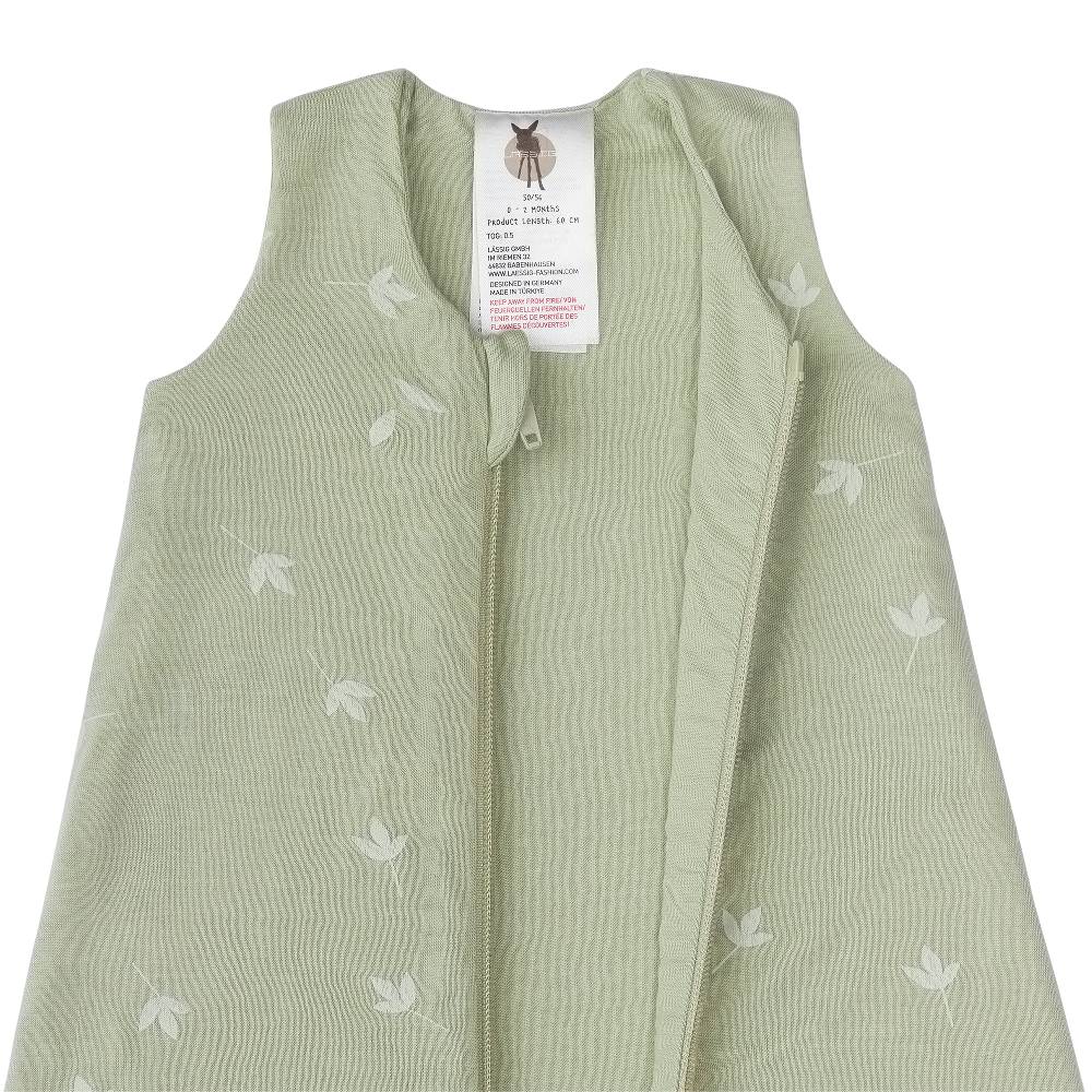 Lässig Baby Schlafsack 0,5 TOG - Blätter, Oliv Bis zu 60% Rabatt
