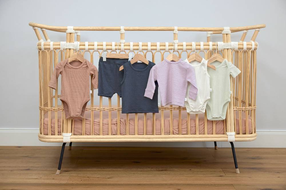 Lässig Baby Langarm Shirt - gerippt, Lila Riesige Rabatte