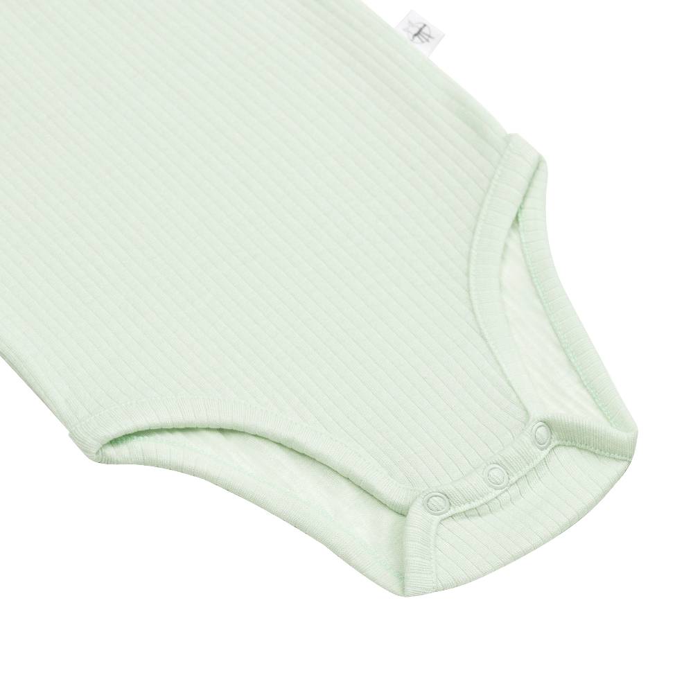 Lässig Baby Body - Ärmellos gerippt, Mint Im Verkauf
