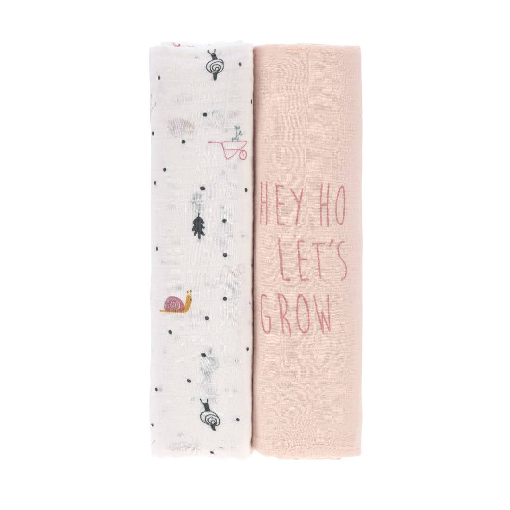 Lässig Mulltücher (2 Stk) - Heavenly Soft Swaddle XL, Garden Explorer Schnecke Meist gekauft