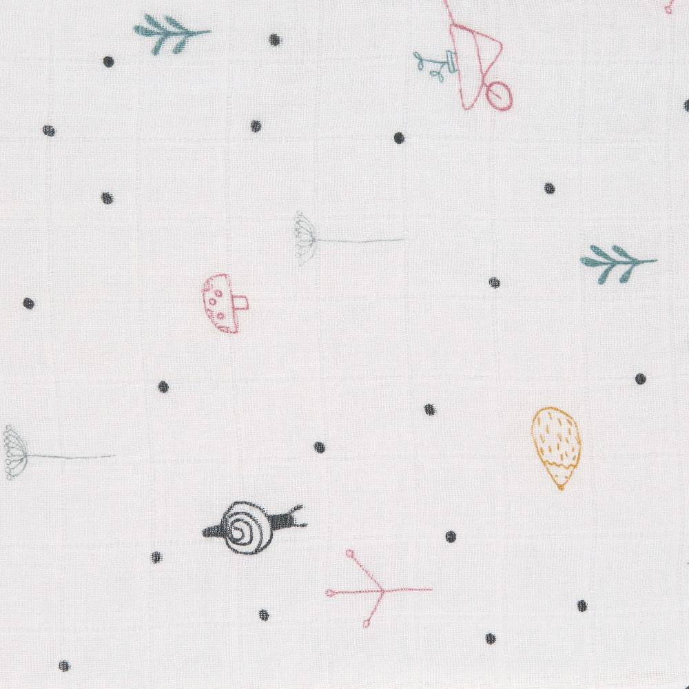 Lässig Mulltücher (2 Stk) - Heavenly Soft Swaddle XL, Garden Explorer Schnecke Meist gekauft