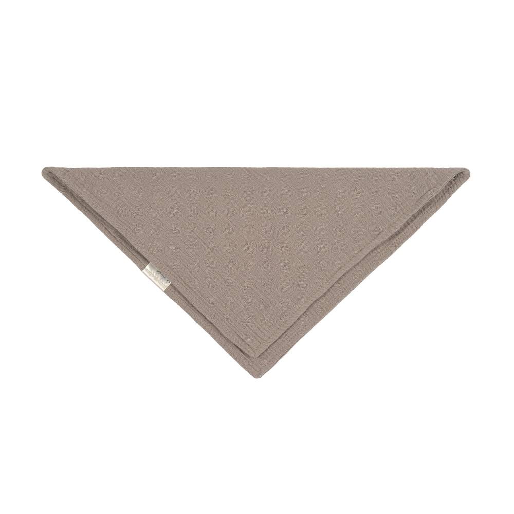 Lässig Dreieckstuch - Bio Baumwolle, Taupe, Grau Blitzverkäufe