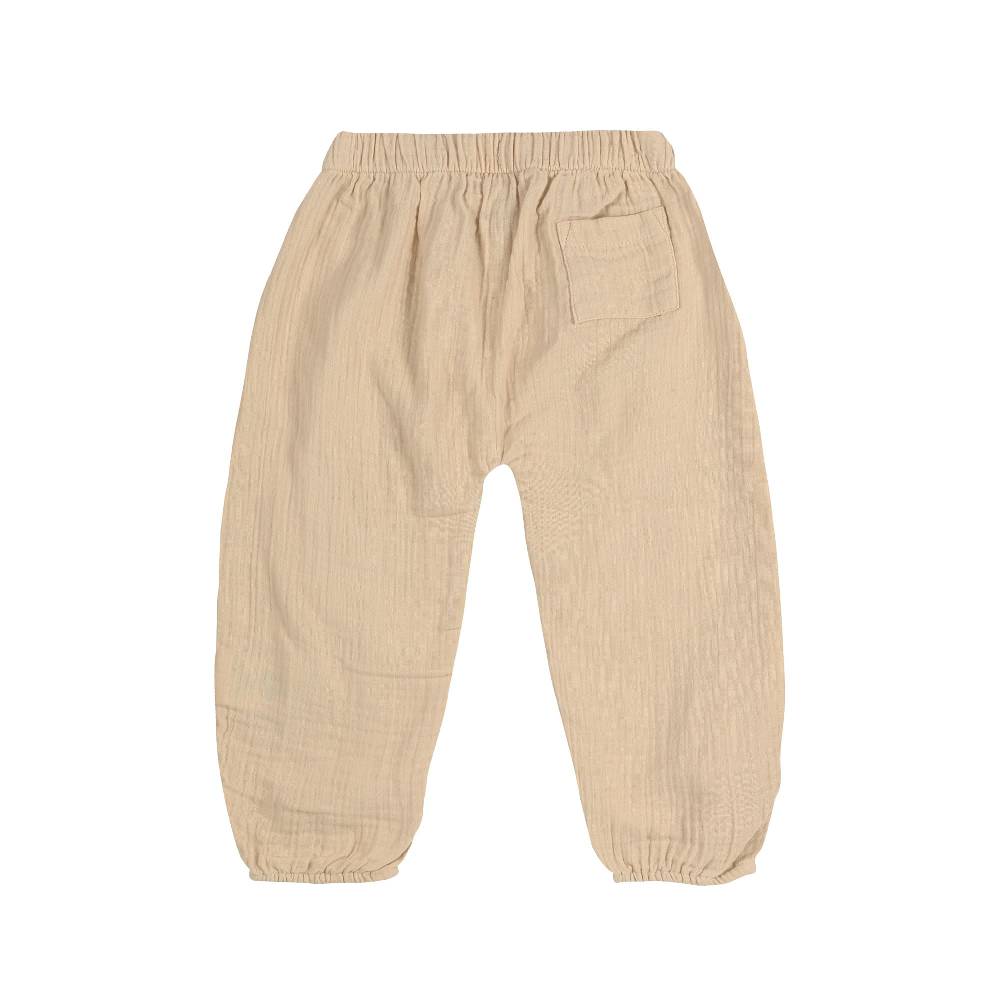 Lässig Baby Pumphose - Bio Baumwolle, Nature, Beige Kostenloser Versand
