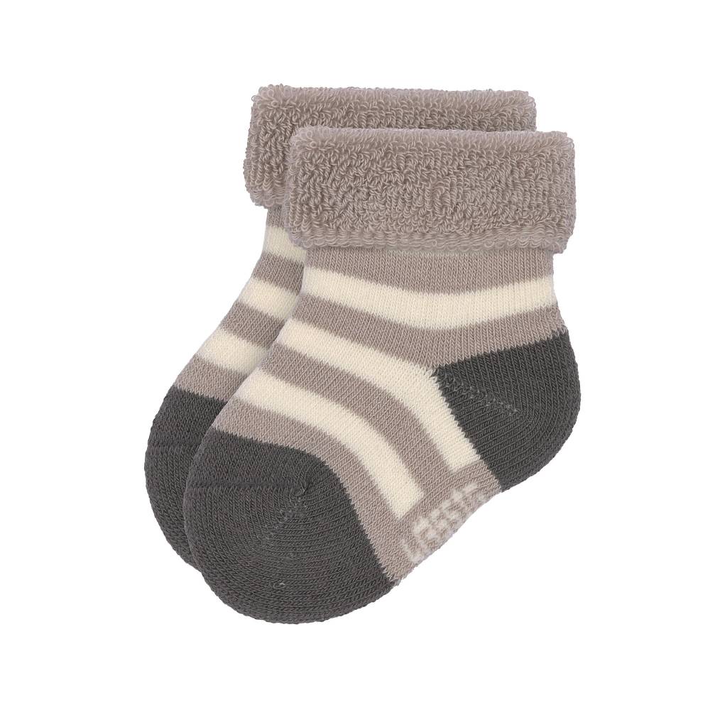 Lässig Frottee Socken Kinder (3er Set), Anthrazit Taupe Rabatt