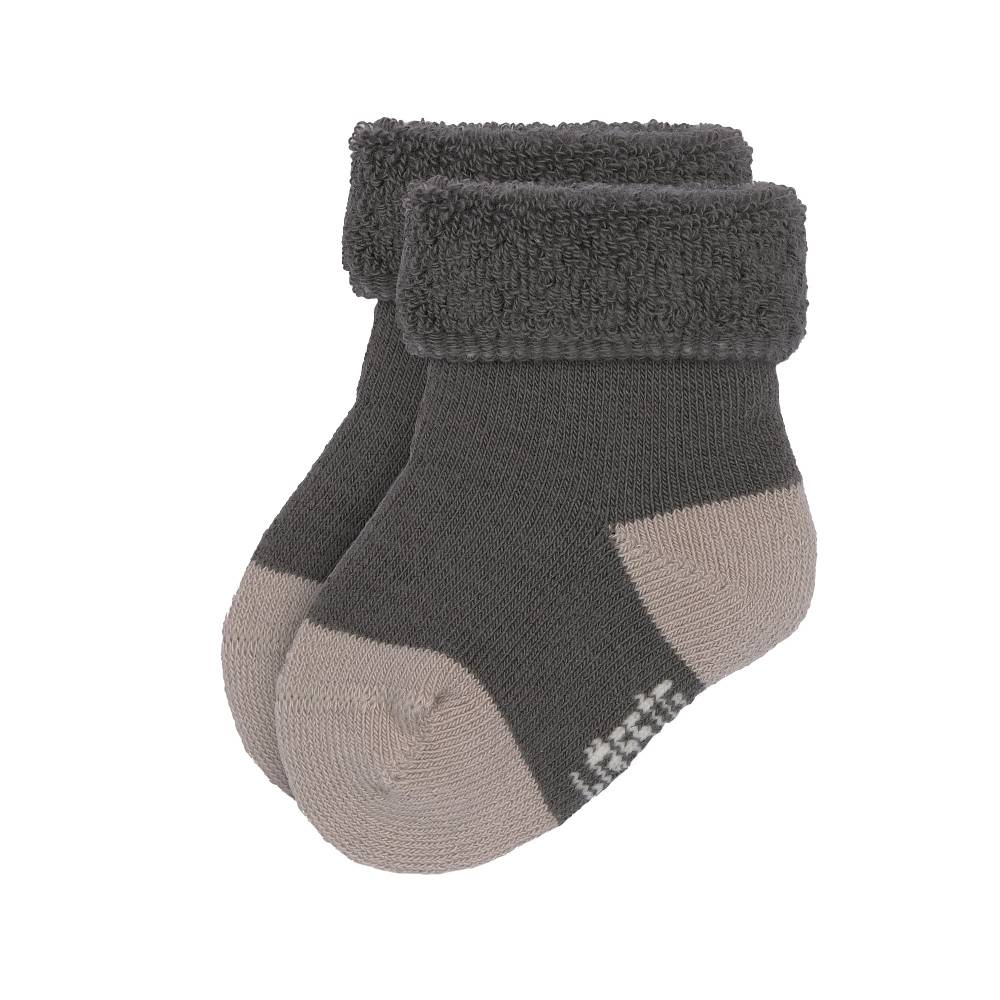 Lässig Frottee Socken Kinder (3er Set), Anthrazit Taupe Rabatt