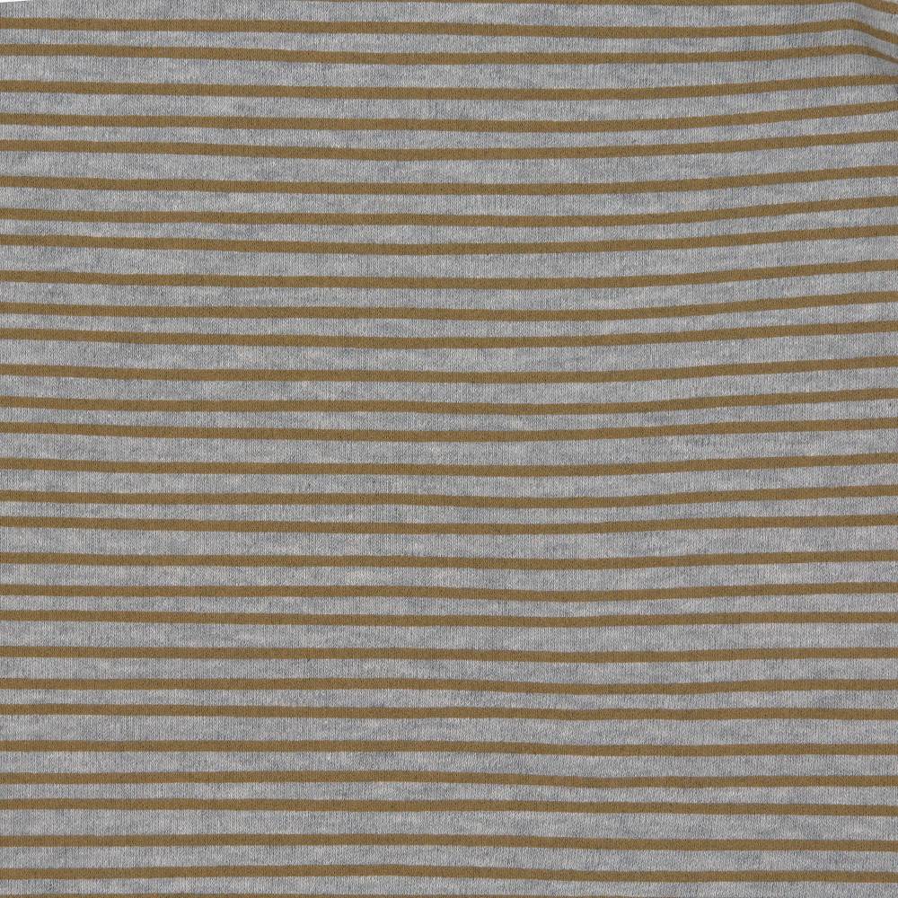 Lässig Baby Langarmshirt - Bio Baumwolle, Striped, Grau Mélange Versandkostenfrei