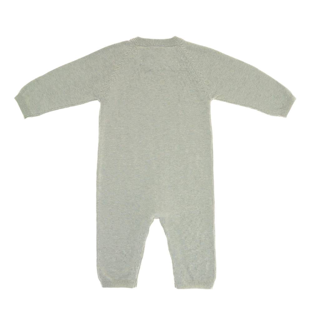 Lässig Baby Strampler - gestrickter Overall, Salbei Flash Sale