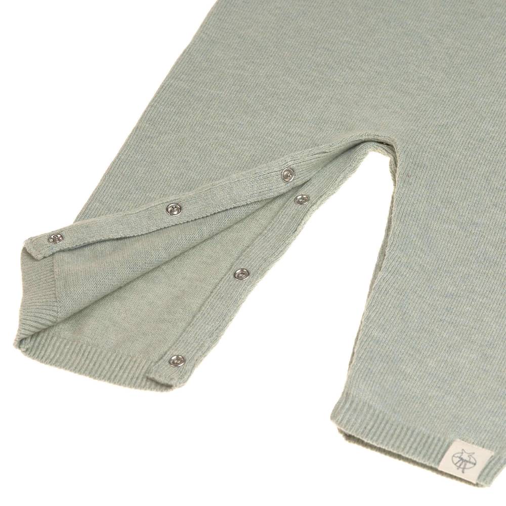 Lässig Baby Strampler - gestrickter Overall, Salbei Flash Sale