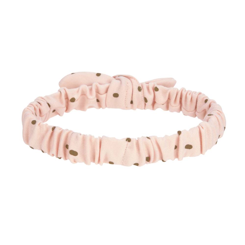 Lässig Baby Stirnband - Bio Baumwolle, Punkte, Rosa Online Shopping