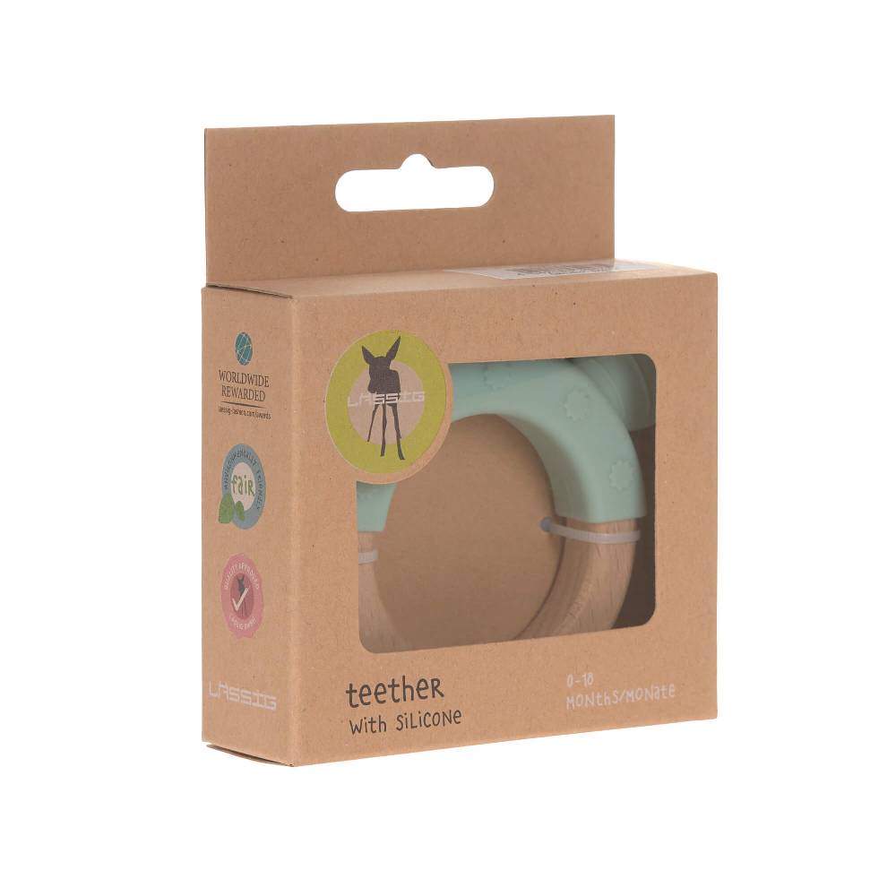 Lässig Greifling mit Beißhilfe - Teether Ring, Little Chums Dog Saisonschlussverkauf
