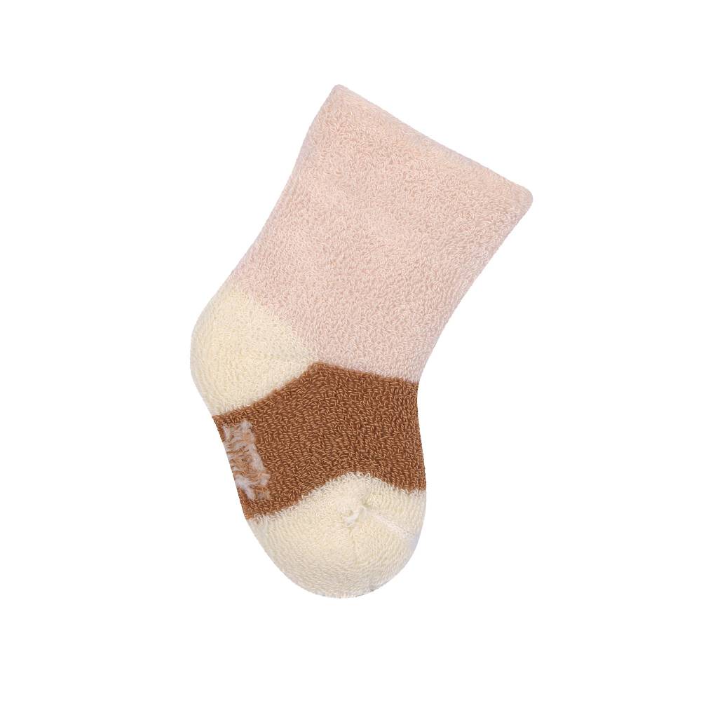 Lässig Frottee Socken Kinder (3er Set), Rosa Karamell Black Friday
