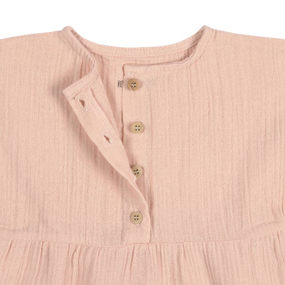Lässig Kinderkleid - Bio Baumwolle, Rosa Valentinstagsangebot