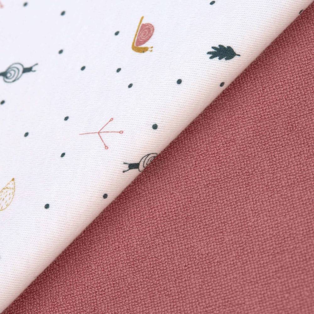 Lässig Lätzchen (2 Stk) - Bib medium, Garden Explorer Schnecke Online Outlet