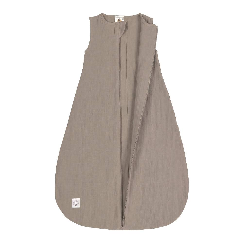 Lässig Baby Sommerschlafsack Tog 1 - Bio Baumwolle, Taupe, Grau Exklusive Angebote