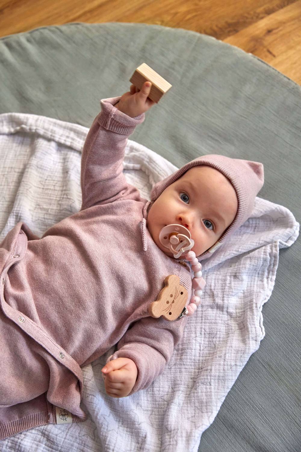 Lässig Baby Mütze - Strickmütze, Rosa Große Rabatte