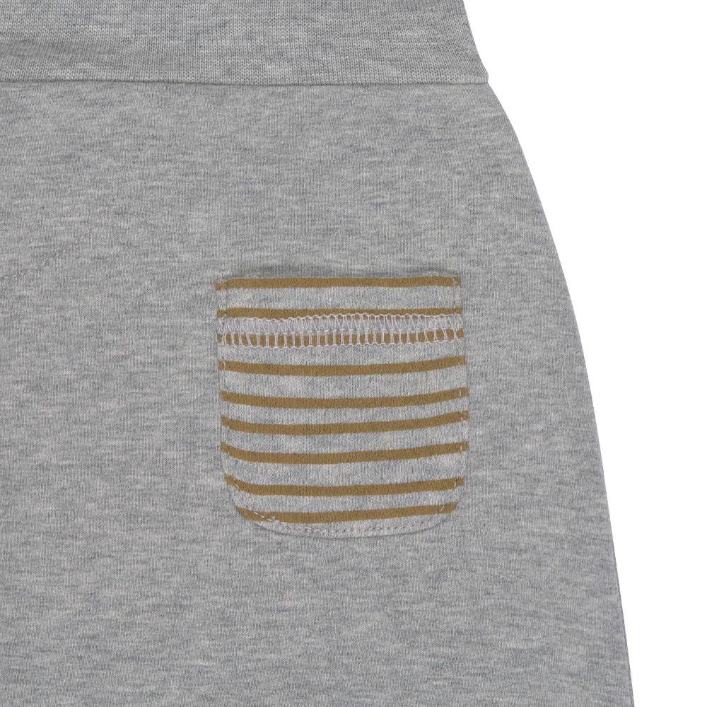 Lässig Babyhose - Bio Baumwolle, Grey Mélange Bis zu 60% Rabatt