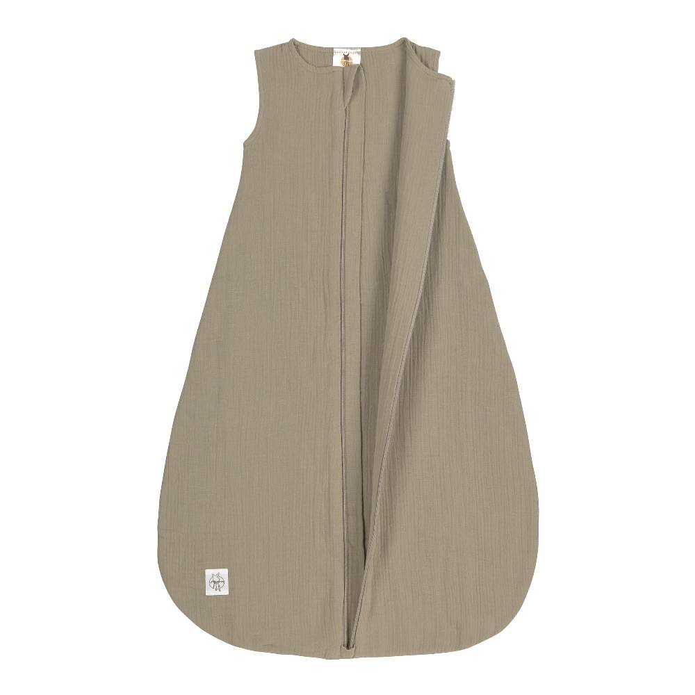 Lässig Baby Sommerschlafsack Tog 1 - Bio Baumwolle, Oliv Nur noch ein Tag übrig