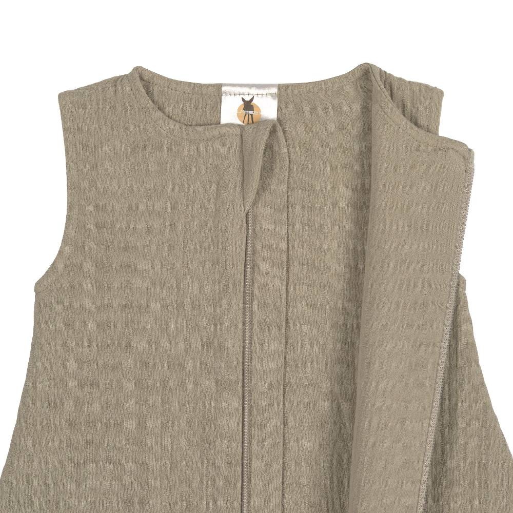 Lässig Baby Sommerschlafsack Tog 1 - Bio Baumwolle, Oliv Nur noch ein Tag übrig