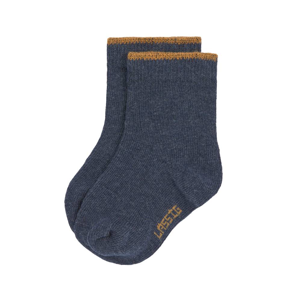 Lässig Kinder Socken (3er-Set), Blau 2025