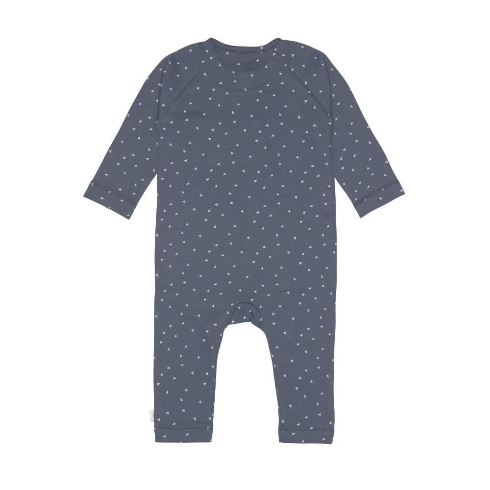 Lässig Baby Schlafanzug - Bio Baumwolle, Triangle, Blau Verkauf