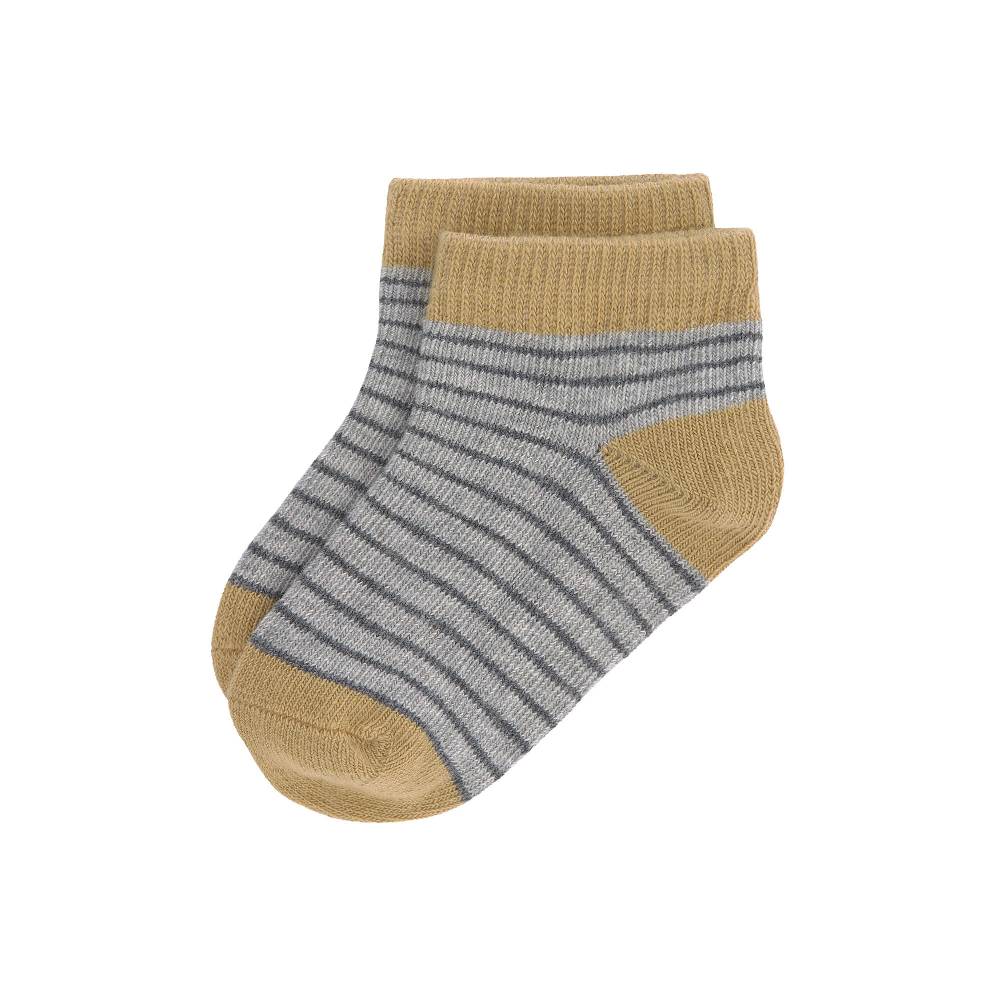 Lässig Kinder Sneaker Socken (3er-Set), Curry Limitierter Zeitrabatt
