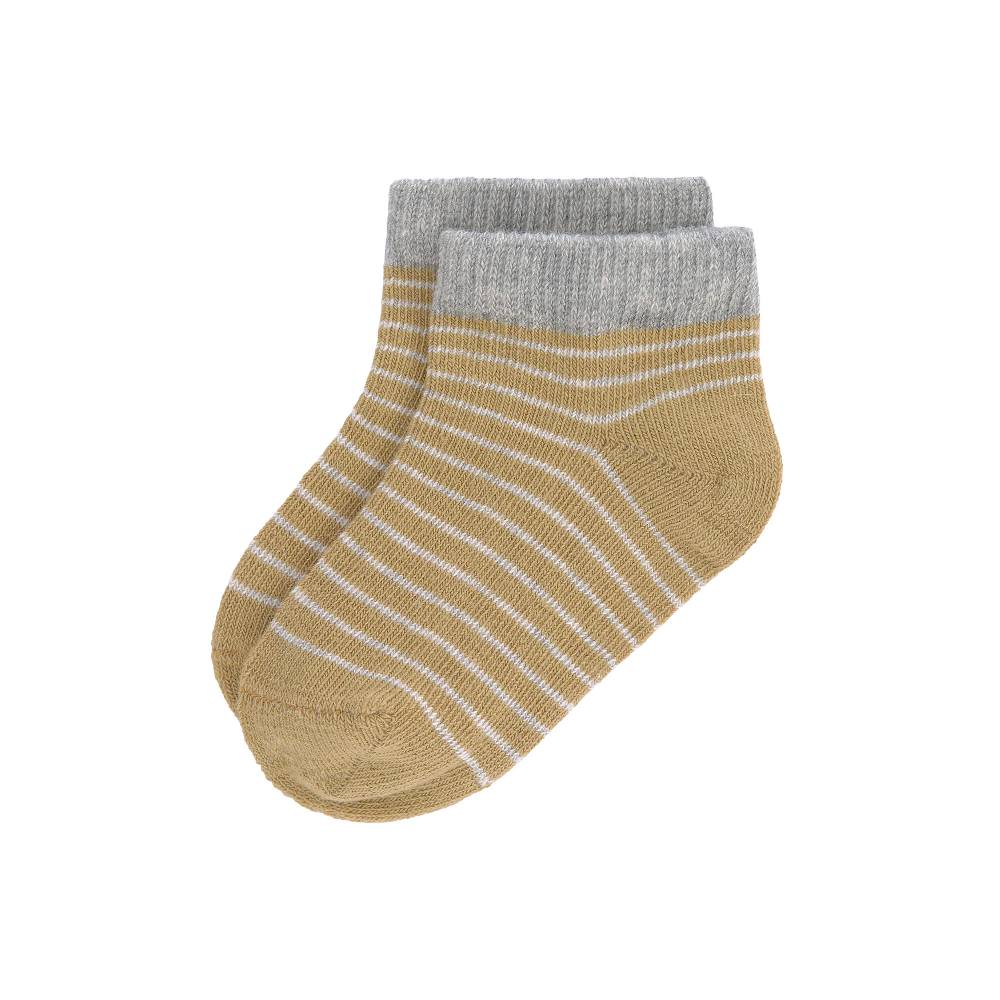 Lässig Kinder Sneaker Socken (3er-Set), Curry Limitierter Zeitrabatt