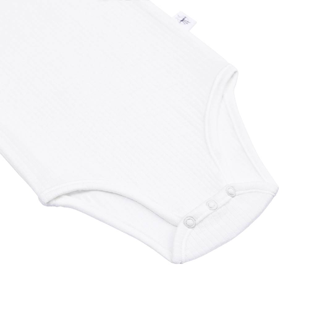 Lässig Baby Body Kurzarm - gerippt, Milky Fabrik Onlineshop