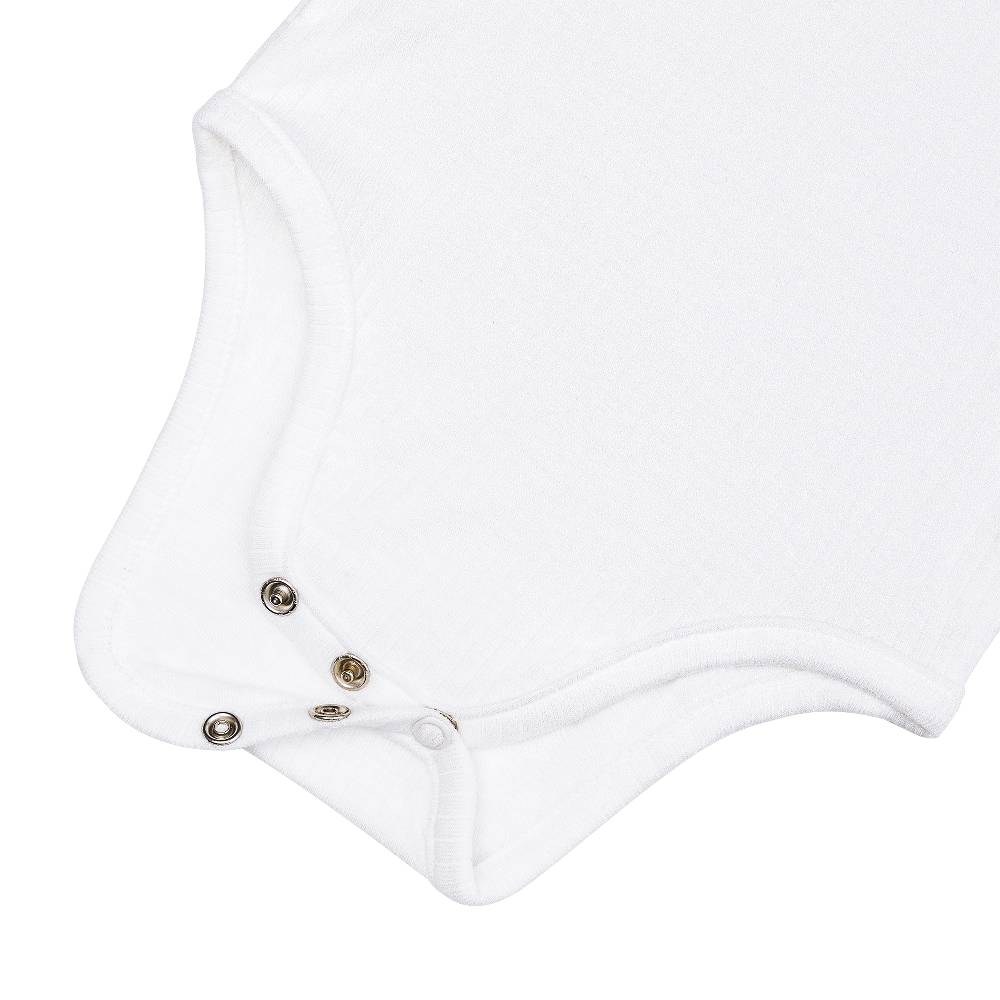 Lässig Baby Body Kurzarm - gerippt, Milky Fabrik Onlineshop