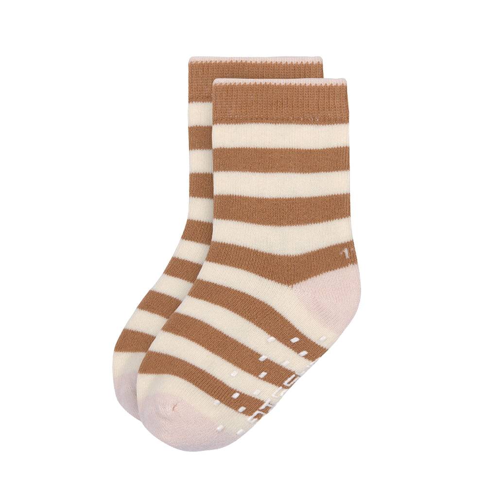 Lässig Kinder Antirutsch-Socken (2er-Set), Rosa Karamell Versandkostenfrei